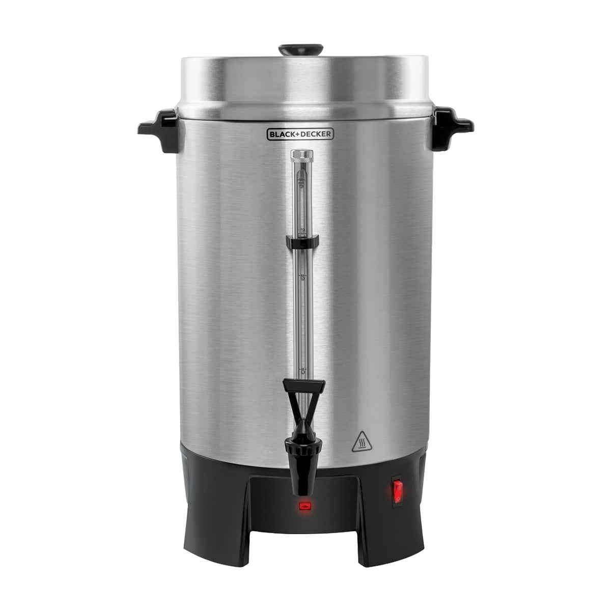 Black & Decker Cafetera Percoladora Comercial de 100 Tazas | Acero Inoxidable