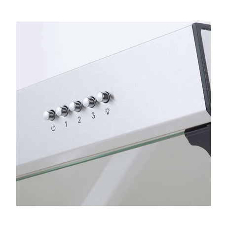 DRIJA Compatto 60 Acero Extractor de Grasa | Tipo Compacto | 3 Velocidades | 1 Filtro de Carbón | 2 Filtros de Acero inoxidable | 260m3/H | Acero