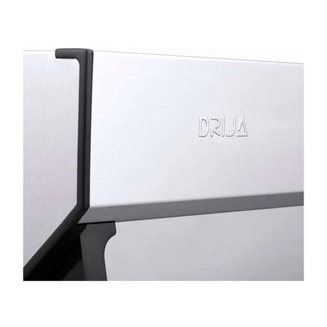 DRIJA Compatto 76 Acero Extractor de Grasa | Tipo Compacto | 3 Velocidades | 1 Filtro de Carbón | 3 Filtros de Aluminio | 260m3/H | Acero