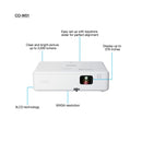 Epson CO-W01 Proyector | WXGA | 3LCD | 3000 Lúmenes | 33" - 378" | 16:10