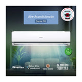 Panasonic Aire Acondicionado Split Inverter 34,133 BTU | SEER 21 | PU | Enfriamiento Rápido | Blue Fin Condenser | 220v | Blanco
