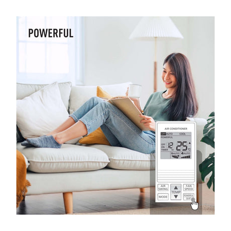 Panasonic Aire Acondicionado Split Inverter 34,133 BTU | SEER 21 | PU | Enfriamiento Rápido | Blue Fin Condenser | 220v | Blanco