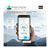 Panasonic Aire Acondicionado Split Premium Inverter 20,400 BTU | SEER 21 | nanoeX Mark 2 | WiFi Comfort Cloud | Filtro Antibacterial | Blue Fin | 220v | Gris