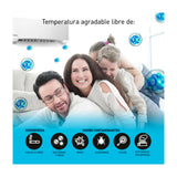 Panasonic Aire Acondicionado Split Premium Inverter 25,200 BTU | SEER 21 |  nanoeX Mark 2 | WiFi Comfort Cloud | Filtro Antibacterial | Blue Fin | 220v | Gris