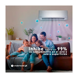 Panasonic Aire Acondicionado Split Premium Inverter 13,600 BTU | SEER 24 | SU | nanoeX Mark 2 | WiFi Comfort Cloud | Blue Fin | 220v | Gris