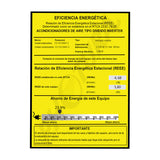 Panasonic Aire Acondicionado Split Inverter  12,044 BTU | SEER 20 | YU | Enfriamiento Rápido | Blue Fin Condenser | IFeel | 220v | Blanco