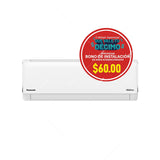 Panasonic Aire Acondicionado Split Inverter  12,044 BTU | SEER 20 | YU | Enfriamiento Rápido | Blue Fin Condenser | IFeel | 220v | Blanco
