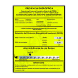 Panasonic Aire Acondicionado Split Inverter 18,255 BTU | SEER 20 | YU | Enfriamiento Rápido | Blue Fin Condenser | IFeel | 220v | Blanco