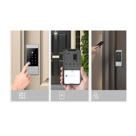 EZVIZ DL04 Pro Cerradura Inteligente WiFi con Huella Dactilar | Alarma Antimanipulación | Anti-Peeping Codes | Diseño Robusto | Desbloqueo Remoto