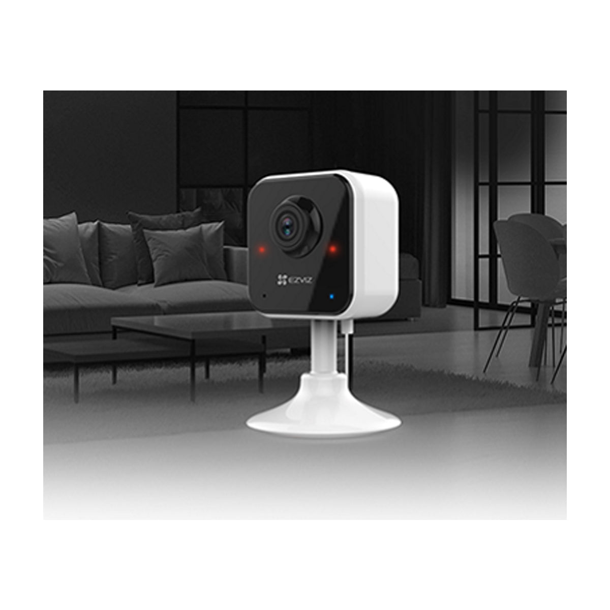 EZVIZ H1c Cámara de Seguridad WiFi para Casa | 1080P | Visión Nocturna | Tres Modos de Alerta Sonora