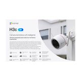 EZVIZ H3c 2K Cámara de Seguridad WiFi para Casa | 2K | Visión Nocturna a Color | Detección de Movimiento | IP67 | Tecnología de Vídeo H.265