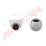 EZVIZ H4 Cámara de Seguridad WiFi para Casa | 2K | Visión Nocturna a Color | Alarma con Luz y Sonido | IP67 | Tecnología de Vídeo H.265