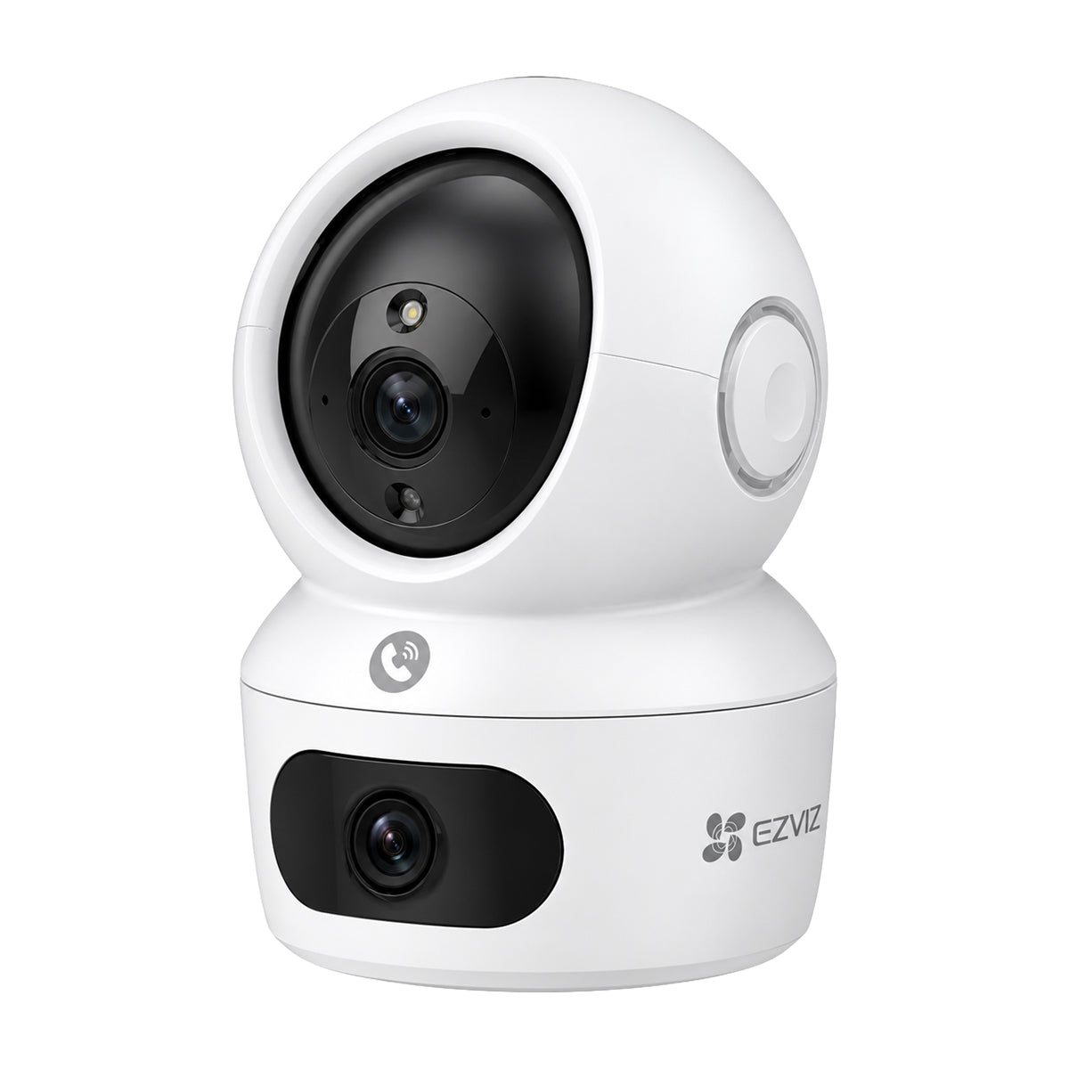 EZVIZ H7c Dual Cámara de Seguridad WiFi para Casa | Dual 2K+ | Visión Panorámica 360º | Visión Nocturna a Color | Detección de Movimiento | Modo Patrulla