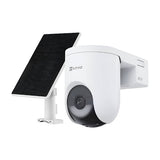 EZVIZ HB8 Lite 4G Kit Cámara de Seguridad WiFi para Casa | 2K+ | Visión Panorámica 360° | Conectividad dual 4G & Wi-Fi | Visión Nocturna a Color | Panel Solar
