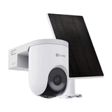EZVIZ HB8 Lite 4G Kit Cámara de Seguridad WiFi para Casa | 2K+ | Visión Panorámica 360° | Conectividad dual 4G & Wi-Fi | Visión Nocturna a Color | Panel Solar