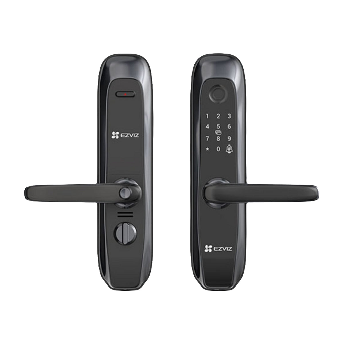 EZVIZ L2S Cerradura Inteligente con Huella Dactilar | Cuatro Métodos de Desbloqueo | Permite Códigos de Acceso Temporales | Alarma Antisabotaje