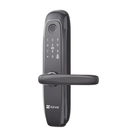 EZVIZ L2S Cerradura Inteligente con Huella Dactilar | Cuatro Métodos de Desbloqueo | Permite Códigos de Acceso Temporales | Alarma Antisabotaje
