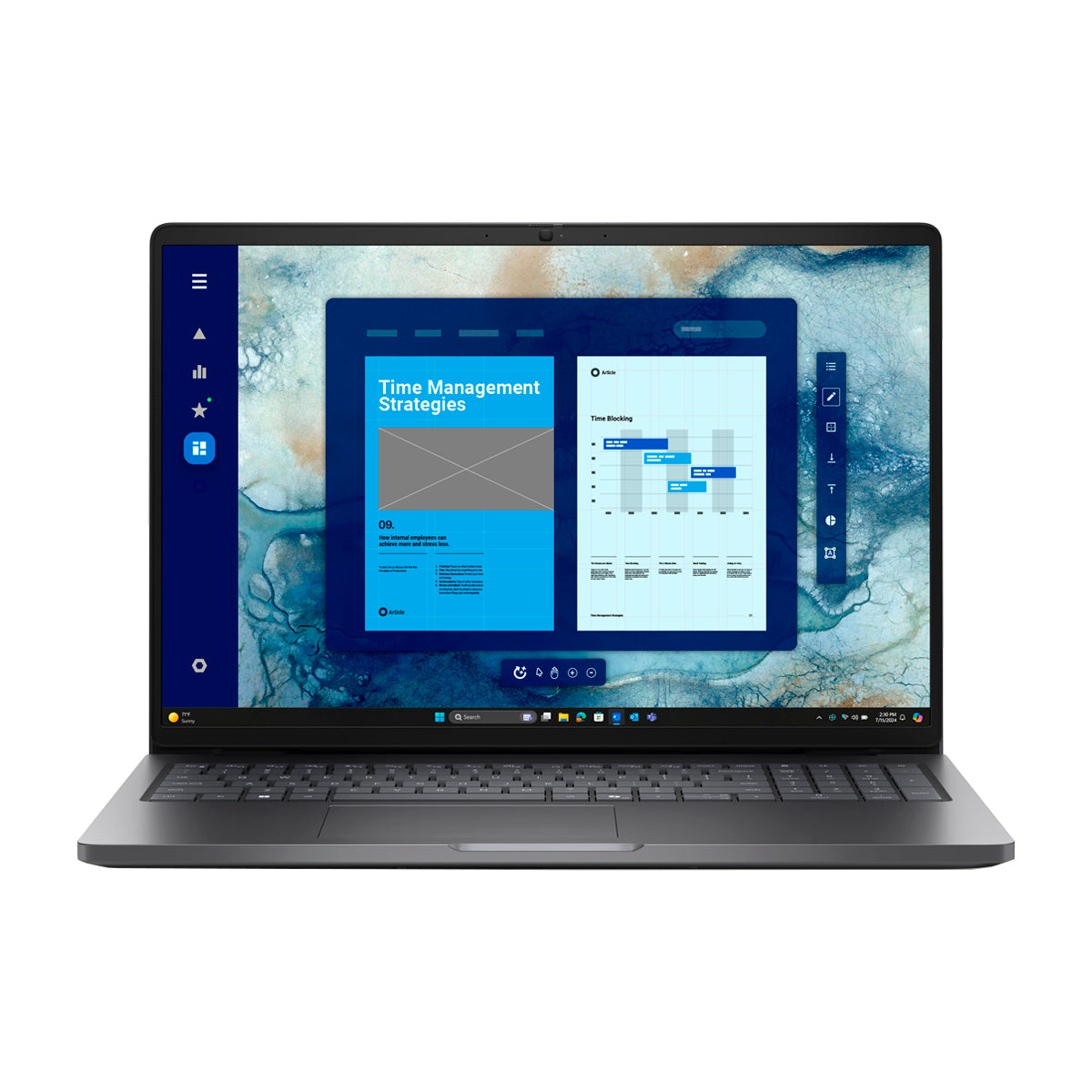 Dell Pro Laptop 16" WUXGA, Intel Core 5 120U, 16GB RAM, 512GB SSD, Windows 11 Professional | Negro