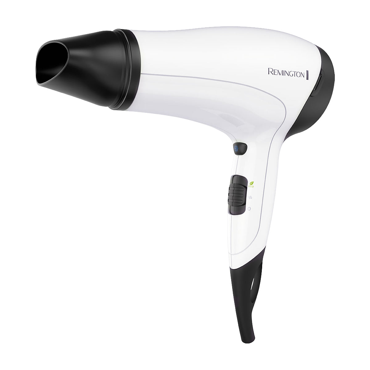 Remington Power Volumen 2000 Secador de Cabello | Revestimiento de Cerámica e Iones 2 Velocidades | Blanco