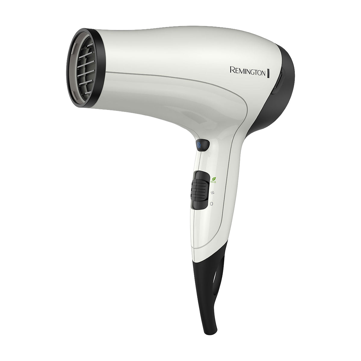 Remington Power Volumen 2000 Secador de Cabello | Revestimiento de Cerámica e Iones 2 Velocidades | Blanco