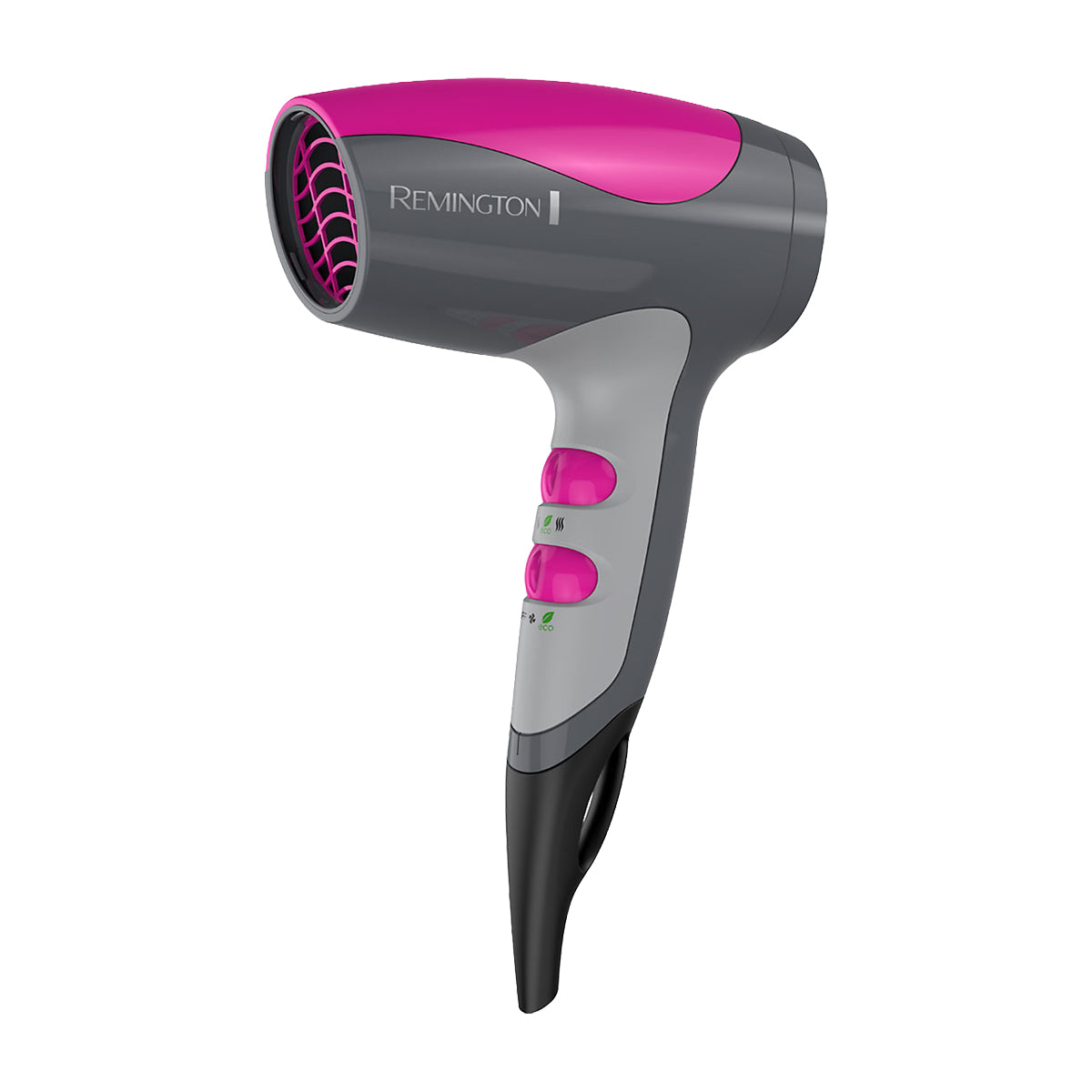 Remington Secador de Cabello | Compacto | Revestimiento Cerámico | 2 Velocidades | Rosa