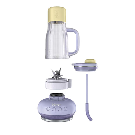 Ninja BlendBoss Licuadora Personal | Auto IQ | CrushBlade | 1100W | 0.7L | Lavender