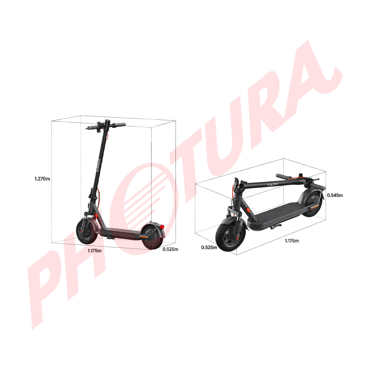 Xiaomi Elite Scooter Eléctrico | 3 Modos de Conducción | Autonomía hasta 45km | Sistema de freno doble | Neumáticos de 10" | Negro
