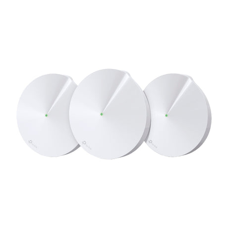 TP-Link Deco Sistema WiFi Mesh para toda la Casa | Triple Banda | MU-MIMO | Gigabit | Cobertura Casa de 6500p2 | Smart Hub | Punto de Acceso | HomeCare | Hasta 2200Mbps | 3 Unidades