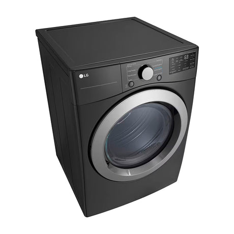 LG Secadora a Gas de Carga Frontal | Sensor Dry | Flow Sense | 25kg | Negro Medio