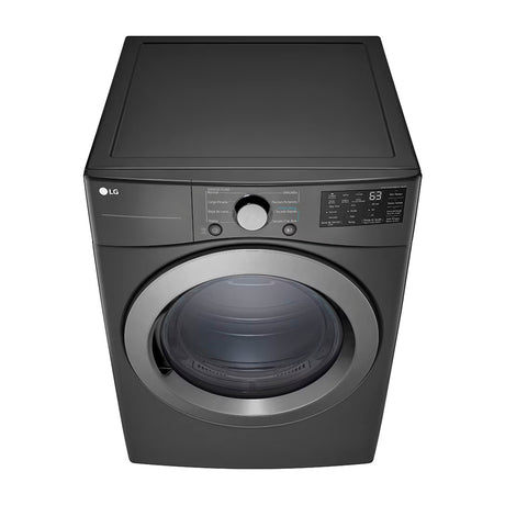 LG Secadora a Gas de Carga Frontal | Sensor Dry | Flow Sense | 25kg | Negro Medio