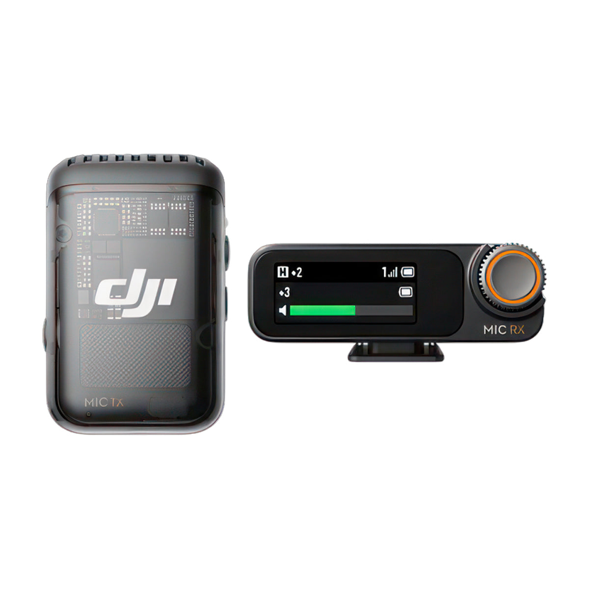 DJI Mic 2 Micrófono Inalámbrico | 1 TX | 1 RX | Negro - Photura