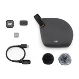 DJI Mic 3 Micrófono Inalámbrico | 1 Transmisor | Para Cámaras Profesionales, Smartphones, Tablets y Computadoras | Negro