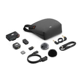 DJI Mic 3 Micrófono Inalámbrico | 1 Transmisor | 1 Receptor | Para Cámaras Profesionales, Smartphones, Tablets y Computadoras | Negro