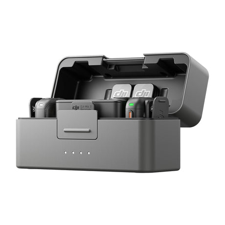 DJI Mic 3 Sistema de Micrófono Inalámbrico Doble Canal | 2 Transmisores | Para Cámaras Profesionales, Smartphones, Tablets y Computadoras | Negro