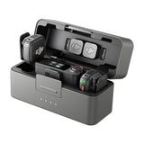 DJI Mic 3 Sistema de Micrófono Inalámbrico Doble Canal | 2 Transmisores | Para Cámaras Profesionales, Smartphones, Tablets y Computadoras | Negro
