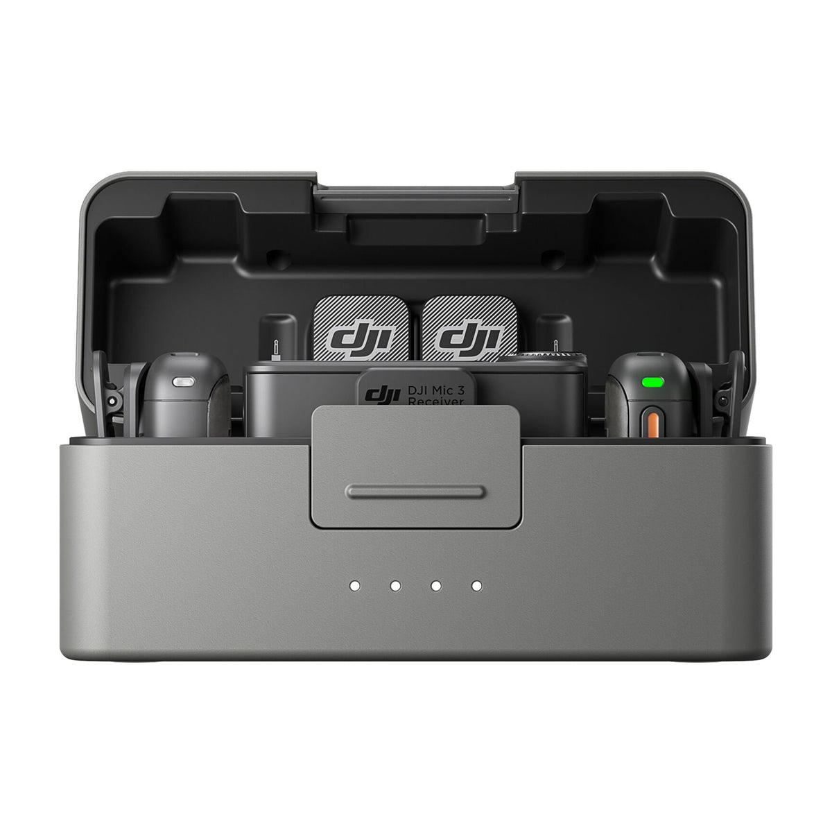 DJI Mic 3 Sistema de Micrófono Inalámbrico Doble Canal | 2 Transmisores | Para Cámaras Profesionales, Smartphones, Tablets y Computadoras | Negro