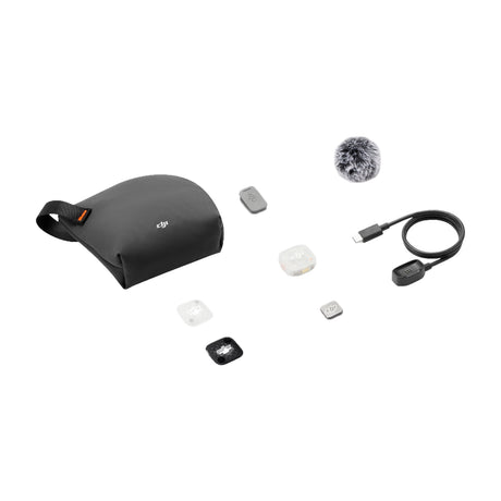 DJI Mic Mini 2S Micrófono Inalámbrico | 1 Transmisor | Para Cámaras Profesionales, Smartphones, Tablets y Computadoras | Cubierta Magnética Intercambiable