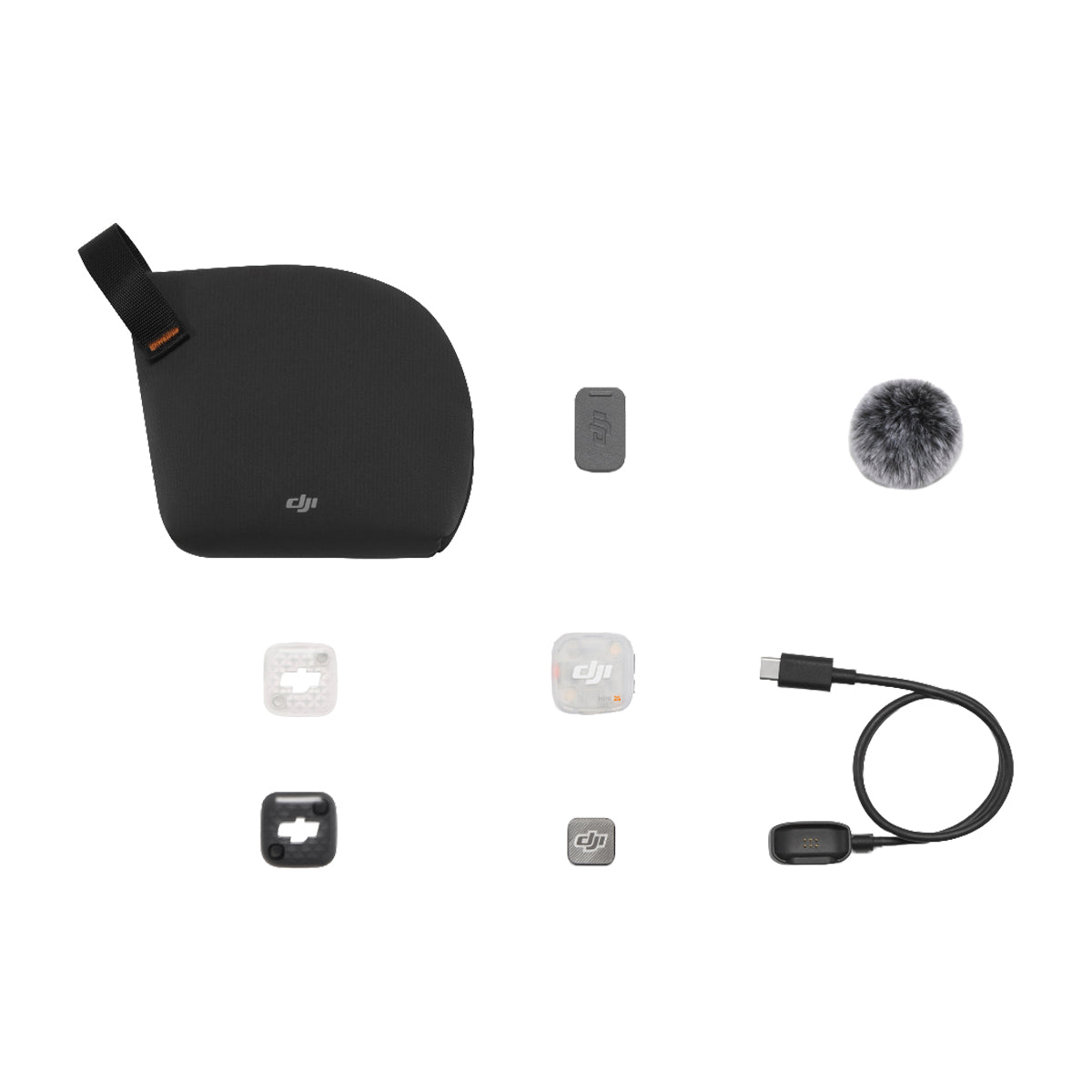 DJI Mic Mini 2S Micrófono Inalámbrico | 1 Transmisor | Para Cámaras Profesionales, Smartphones, Tablets y Computadoras | Cubierta Magnética Intercambiable