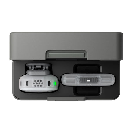 DJI Mic Mini 2S Sistema de Micrófono Inalámbrico Doble Canal | 1 Transmisor | 1 Receptor Móvil | Para Cámaras Profesionales, Smartphones, Tablets y Computadoras | Cubierta Magnética Intercambiable