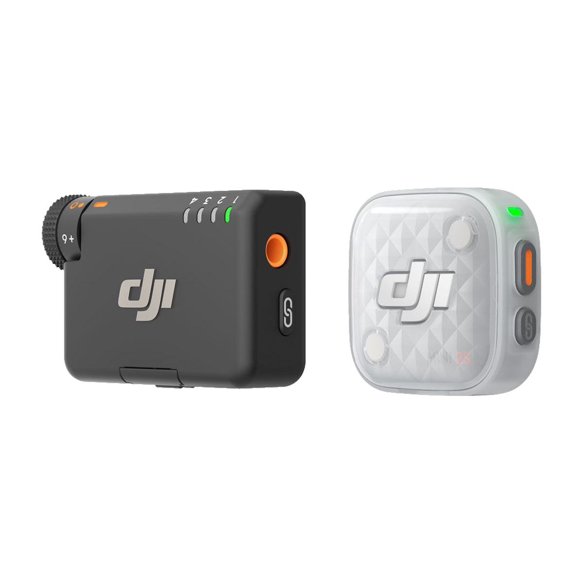 DJI Mic Mini 2S Micrófono Inalámbrico | 1 Transmisor | 1 Receptor | Para Cámaras Profesionales, Smartphones, Tablets y Computadoras | Cubierta Magnética Intercambiable