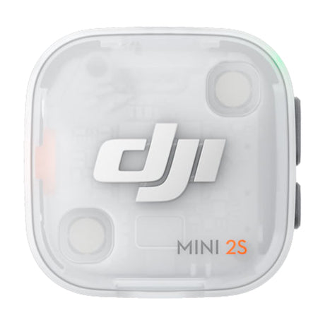 DJI Mic Mini 2S Micrófono Inalámbrico | 1 Transmisor | 1 Receptor | Para Cámaras Profesionales, Smartphones, Tablets y Computadoras | Cubierta Magnética Intercambiable