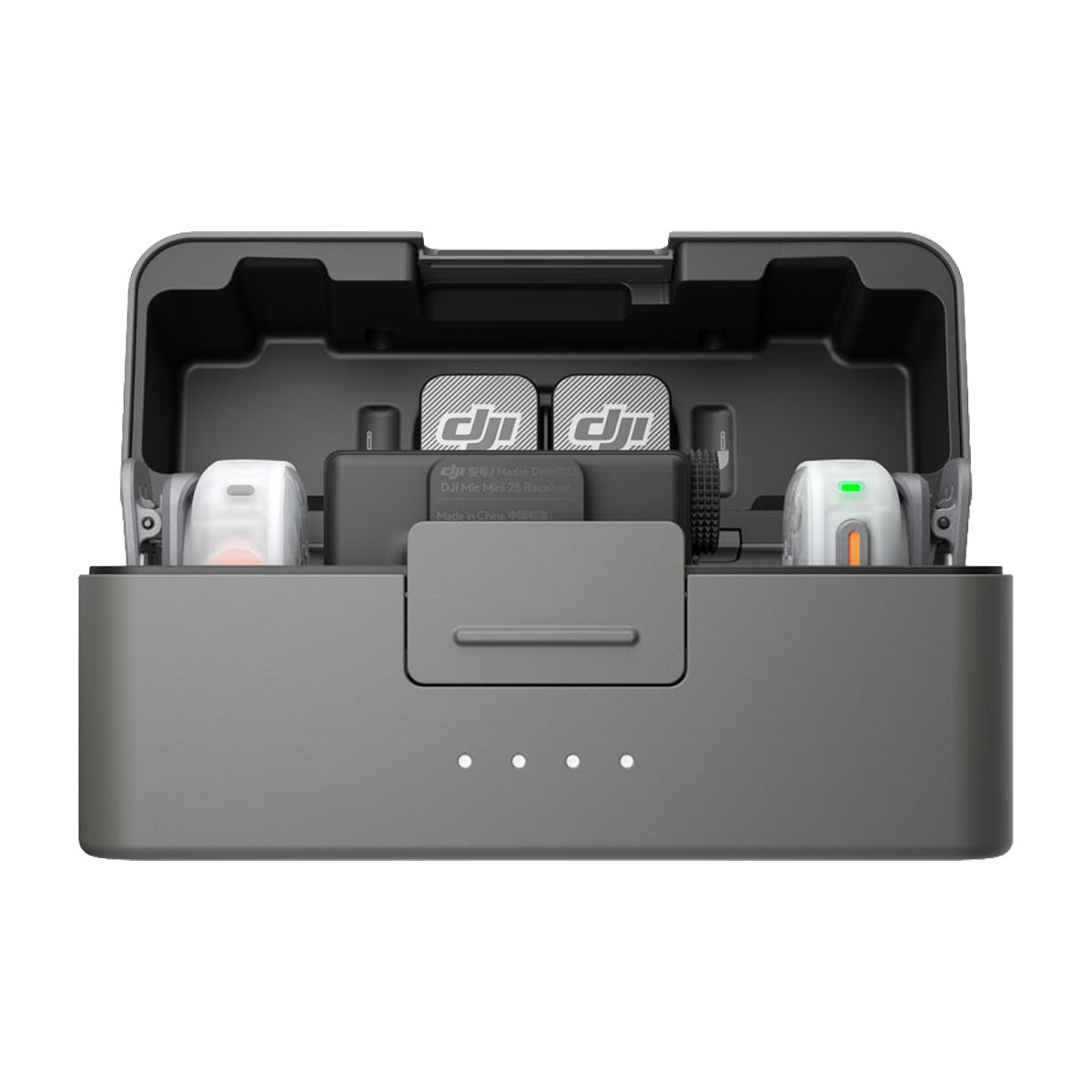 DJI Mic Mini 2S Sistema de Micrófono Inalámbrico Doble Canal | 2 Transmisores | 1 Receptor | Para Cámaras Profesionales, Smartphones, Tablets y Computadoras | Cubierta Magnética Intercambiable