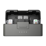 DJI Mic Mini 2S Sistema de Micrófono Inalámbrico Doble Canal | 2 Transmisores | 1 Receptor | Para Cámaras Profesionales, Smartphones, Tablets y Computadoras | Cubierta Magnética Intercambiable
