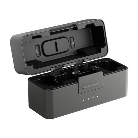 DJI Mic Mini 2S Sistema de Micrófono Inalámbrico Doble Canal | 2 Transmisores | 1 Receptor | Para Cámaras Profesionales, Smartphones, Tablets y Computadoras | Cubierta Magnética Intercambiable