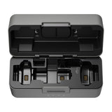 DJI Mic Mini 2S Sistema de Micrófono Inalámbrico Doble Canal | 2 Transmisores | 1 Receptor | Para Cámaras Profesionales, Smartphones, Tablets y Computadoras | Cubierta Magnética Intercambiable