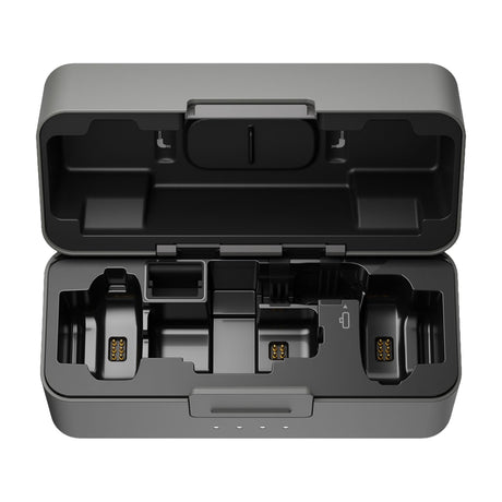 DJI Mic Mini 2S Sistema de Micrófono Inalámbrico Doble Canal | 2 Transmisores | 1 Receptor | Para Cámaras Profesionales, Smartphones, Tablets y Computadoras | Cubierta Magnética Intercambiable