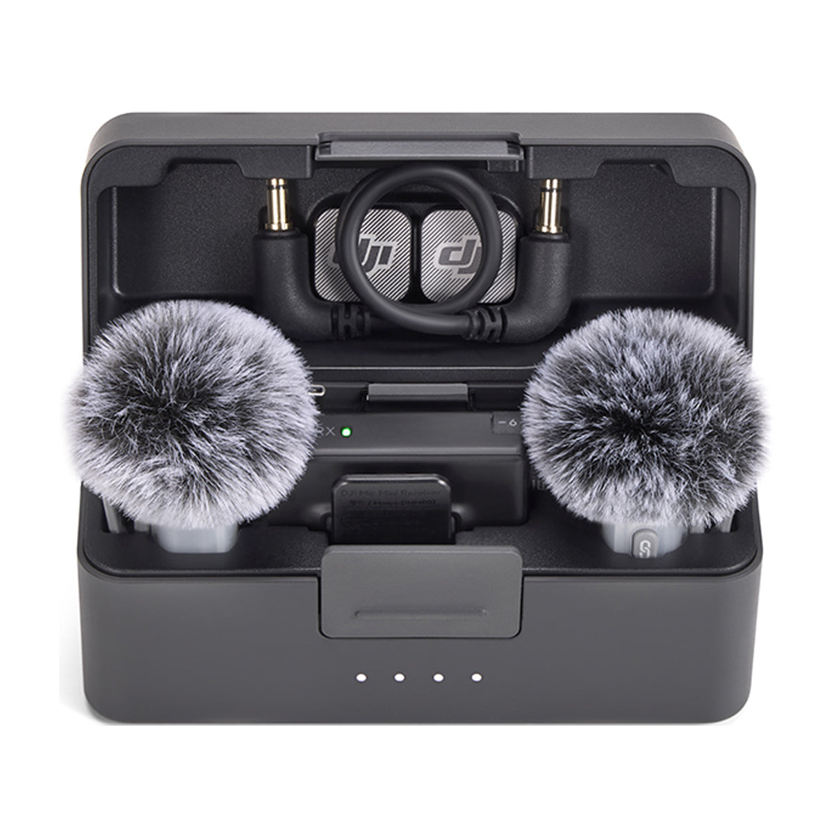 DJI Mic Mini 2 Sistema de Micrófono Inalámbrico Doble Canal | 2 Transmisores | Para Cámaras Profesionales, Smartphones, Tablets y Computadoras | Cubierta Magnética Intercambiable