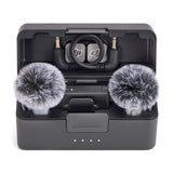 DJI Mic Mini 2 Sistema de Micrófono Inalámbrico Doble Canal | 2 Transmisores | Para Cámaras Profesionales, Smartphones, Tablets y Computadoras | Cubierta Magnética Intercambiable