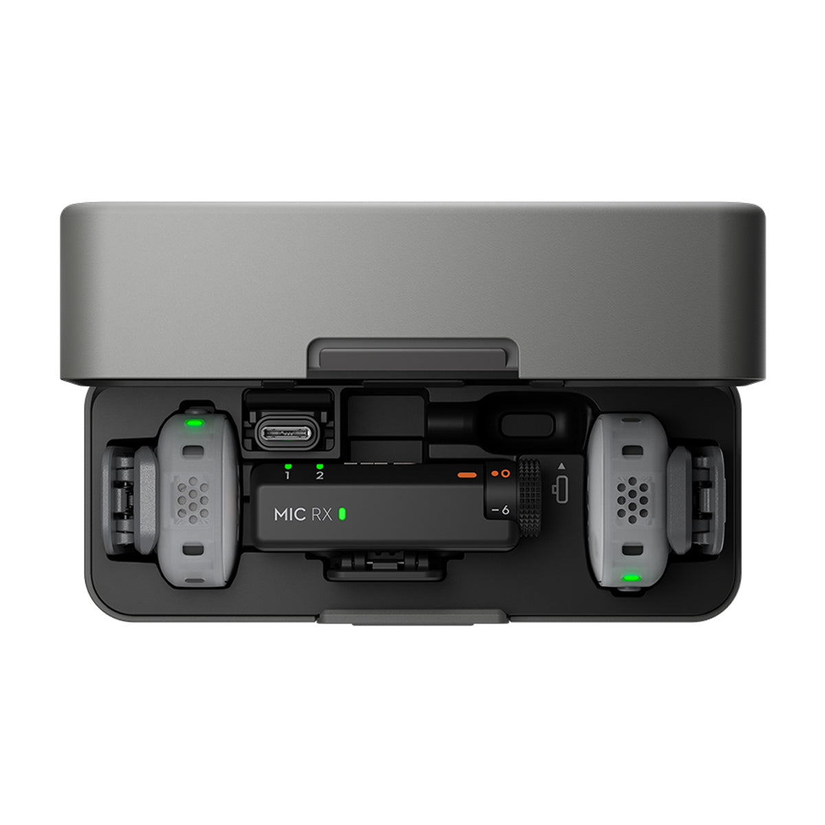 DJI Mic Mini 2 Sistema de Micrófono Inalámbrico Doble Canal | 2 Transmisores | Para Cámaras Profesionales, Smartphones, Tablets y Computadoras | Cubierta Magnética Intercambiable