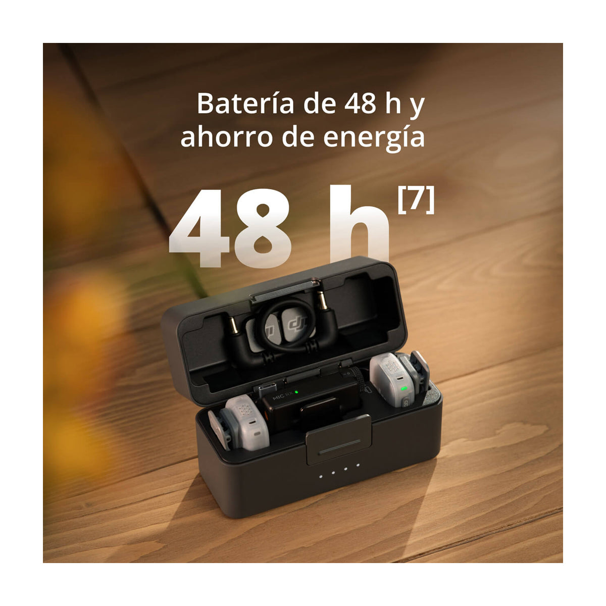 DJI Mic Mini 2 Sistema de Micrófono Inalámbrico Doble Canal | 2 Transmisores | Para Cámaras Profesionales, Smartphones, Tablets y Computadoras | Cubierta Magnética Intercambiable